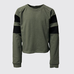 Sweatshirt med raglanærme