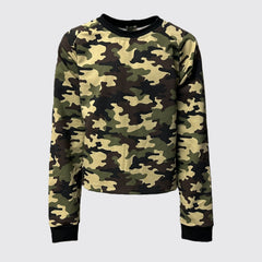 Sweatshirt med raglanærme