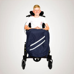 Knæpose med aftagelig front barn