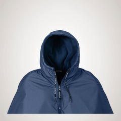 Poncho med hætte