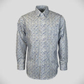 Magnetskjorte - 3019 Hvid mønster