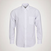 Magnetskjorte - 3011 hvid polyester