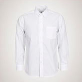 Magnetskjorte - 3015 hvid bomuld