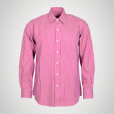 Magnetskjorte - 3005 rød tern