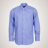 Magnetskjorte - 3012 blå tern