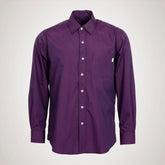 Magnetskjorte - 3017 lilla strib