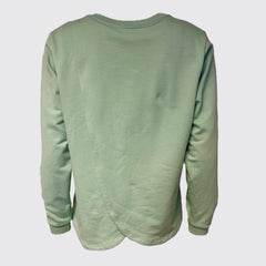 Sweatshirt med overfald