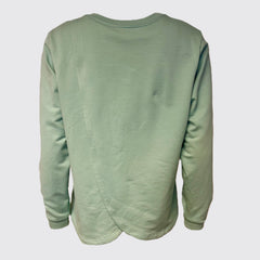 Sweatshirt med overfald