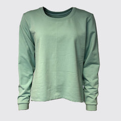 Sweatshirt med overfald