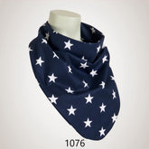 Trekanter i mønstrede farver