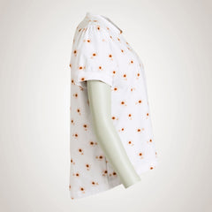 T-skjorte med puffermer Adamsen