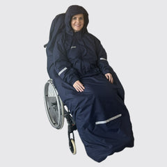 Vinterregnfrakk med ermer