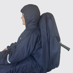 Vinterregnfrakk med ermer