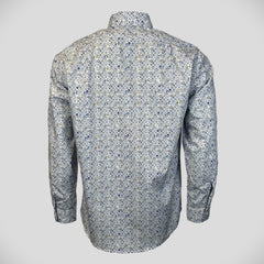 Magnetskjorte - 3019 Hvid mønster