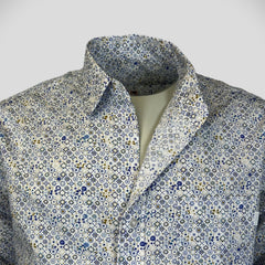 Magnetskjorte - 3019 Hvid mønster