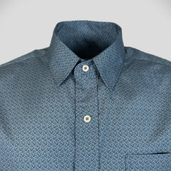 Magnetskjorte - 3022 Blå mønster