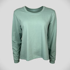 Sweatshirt med overfald