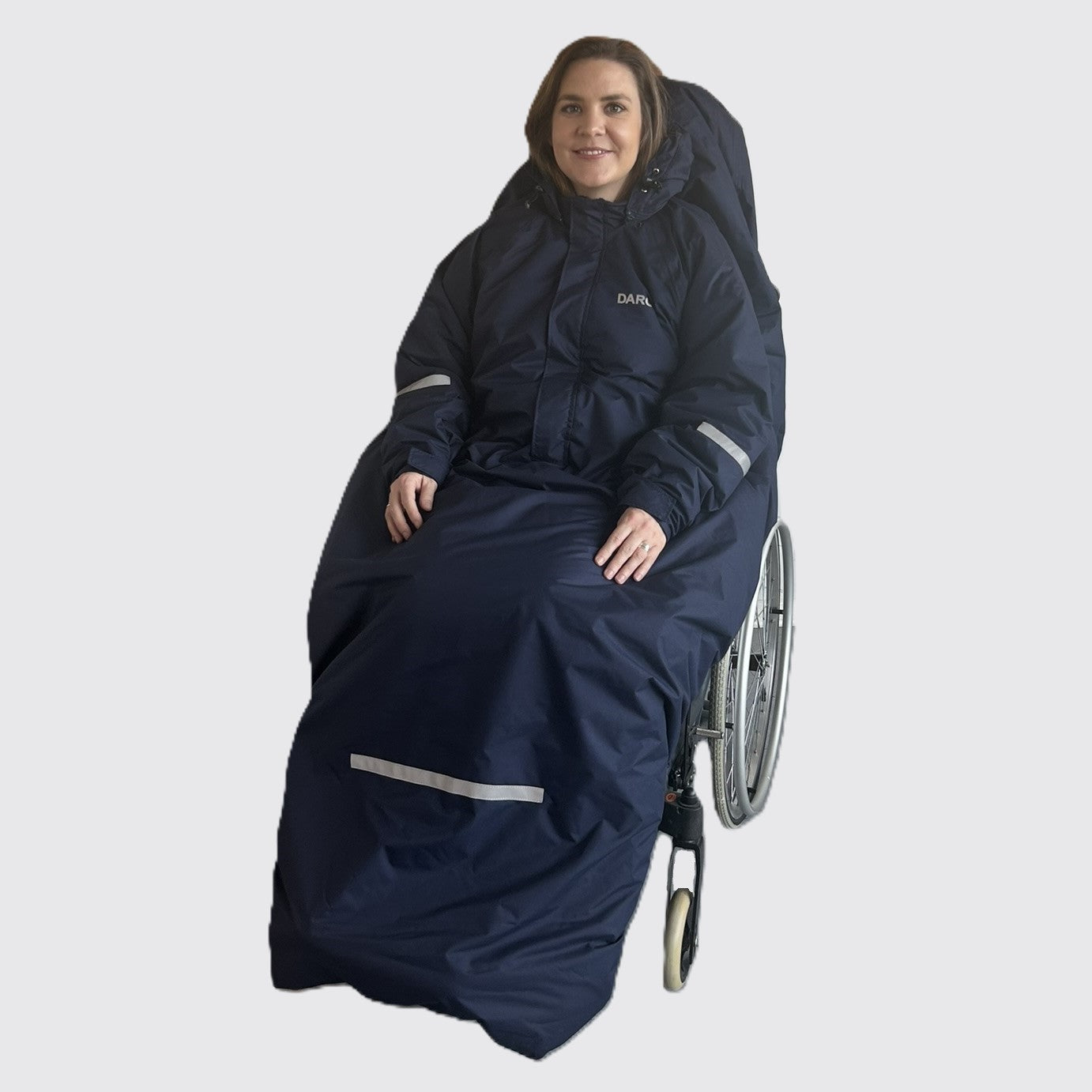 Vinterregnslag med ærmer